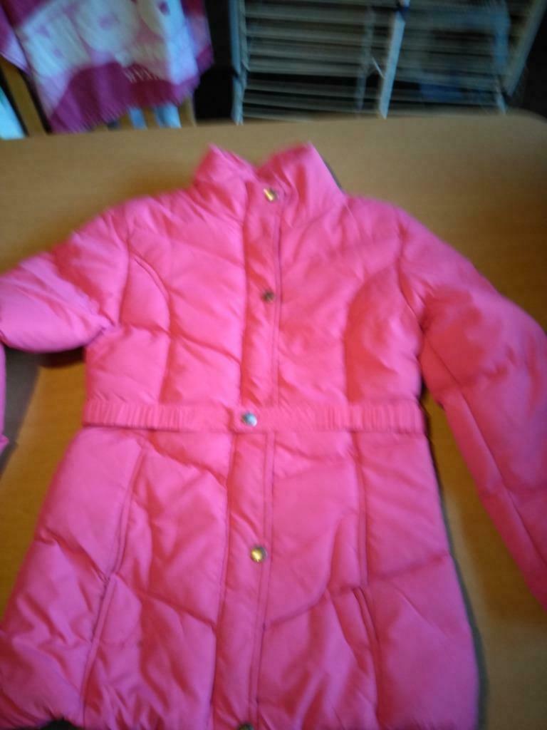Roze meisjesjas, Enfants & Bébés, Enlèvement, Comme neuf, Taille 146