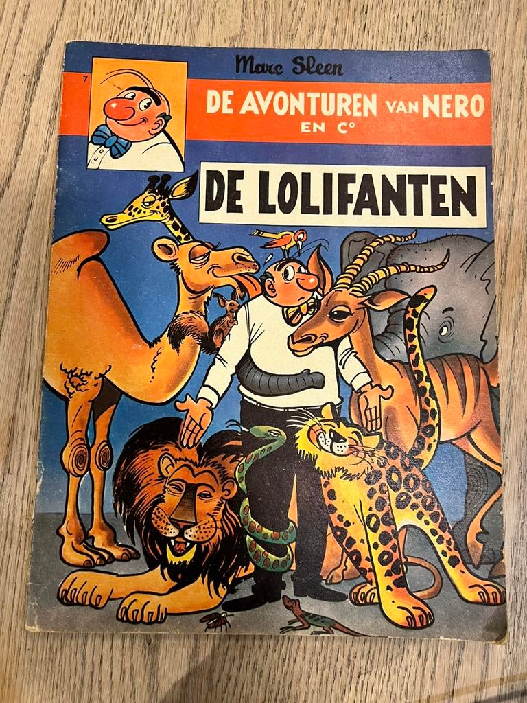 De avonturen van Nero - de lolifanten, Boeken, Eén stripboek, Ophalen of Verzenden, Gelezen