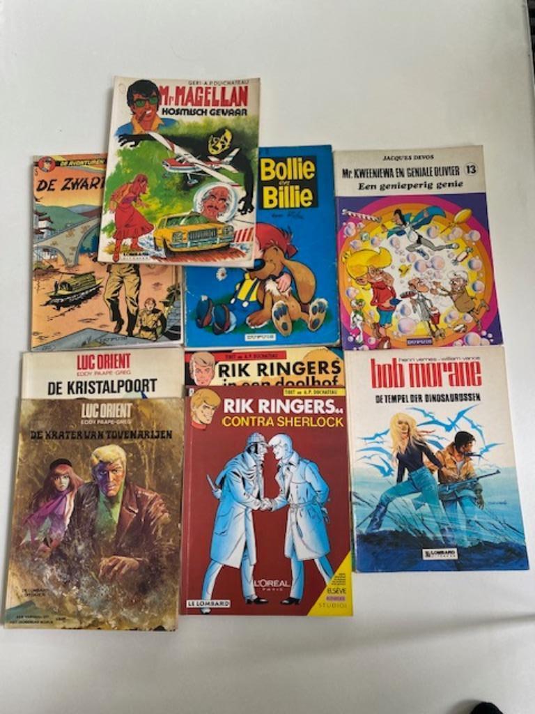 9 verschillende strips zie beschrijving, Plusieurs BD, Enlèvement, Utilisé