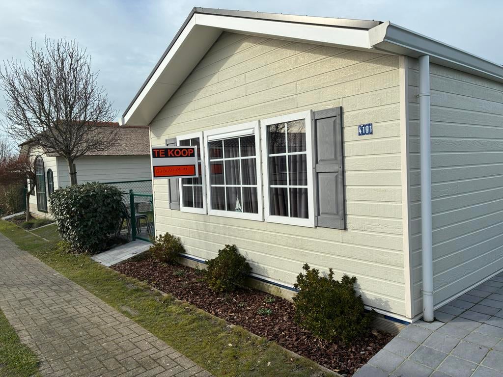 Ingerichte Seacottage te koop in park Haerendycke, Tot en met 4