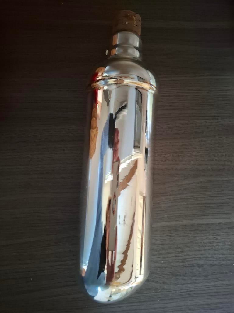 Recharge Thermos Vintage 1L - Vase de Dewar verre argenté -, Ophalen of Verzenden