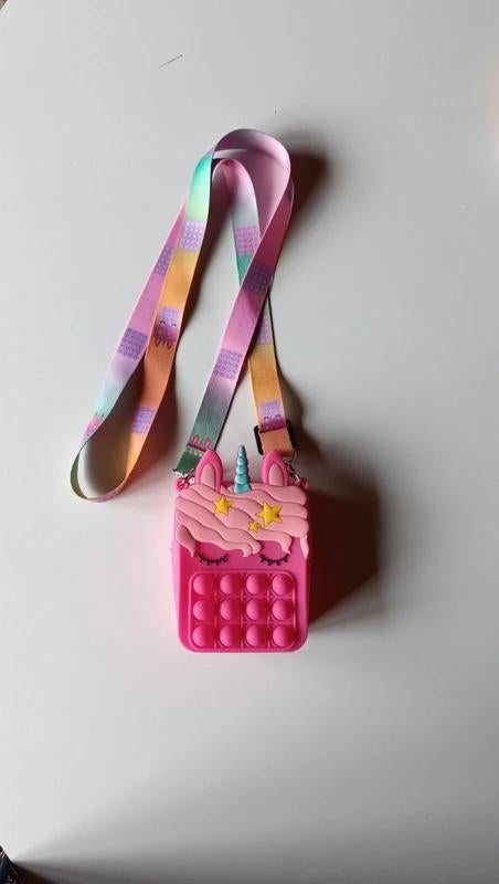 Sac Pop It Push à bandoulière . 🙋‍♀️, Enlèvement ou Envoi, Comme neuf, Rose, Autres marques
