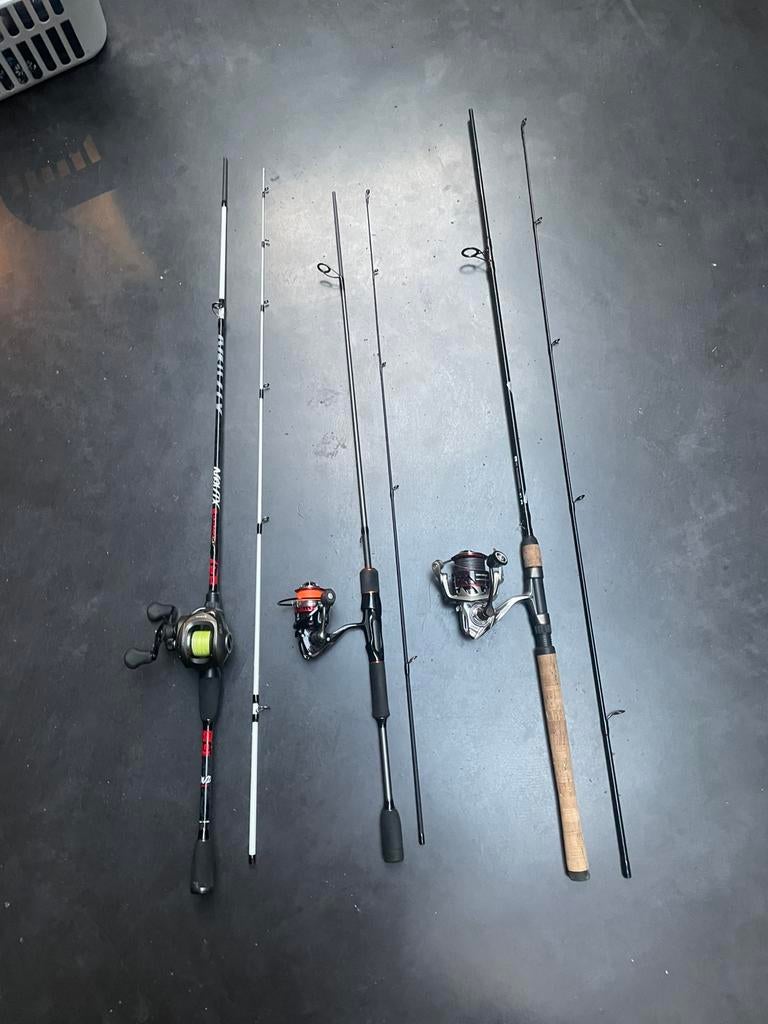 Canne à pêche, Enlèvement, Comme neuf
