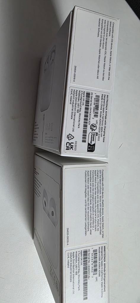 apple airpod Generation 3 en Generation 1, Enlèvement ou Envoi