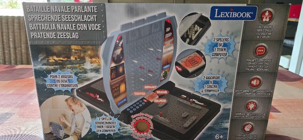 Bataille navale électronique, Hobby & Loisirs créatifs, 1 ou 2 joueurs, Enlèvement ou Envoi, Comme neuf