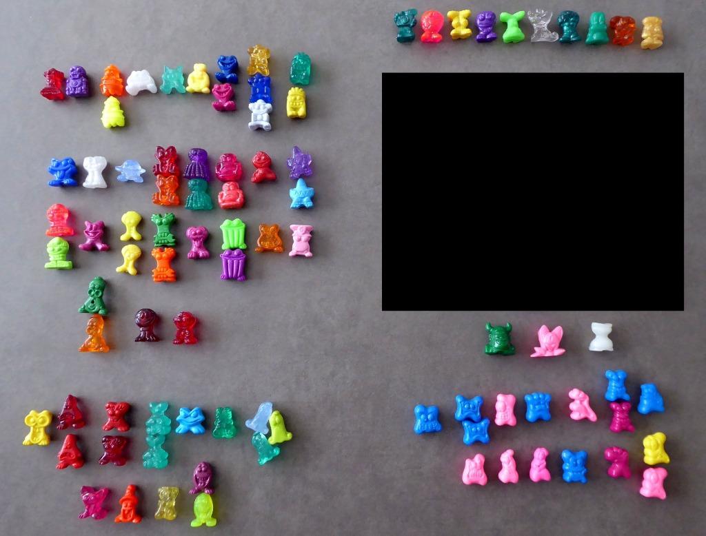 Lot 72 Gogo's Crazy Bones +16 Jojo's, Verzamelen, Poppetjes en Figuurtjes, Gebruikt, Ophalen of Verzenden