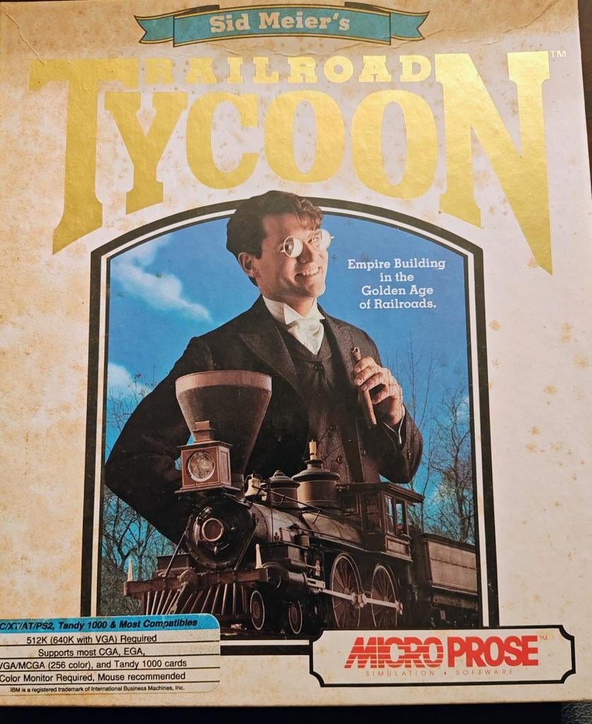 Sid Meier's Railroad Tycoon (Vintage game), Ophalen of Verzenden