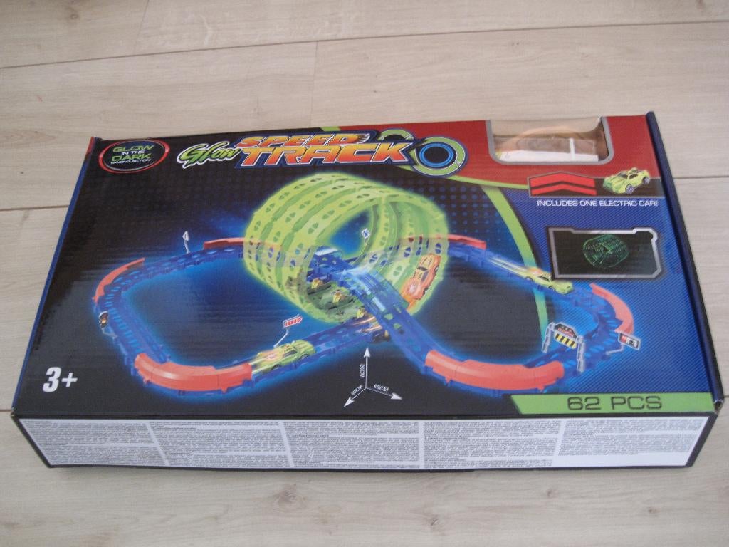 Piste de vitesse Glow in the Dark, Enlèvement ou Envoi, Utilisé