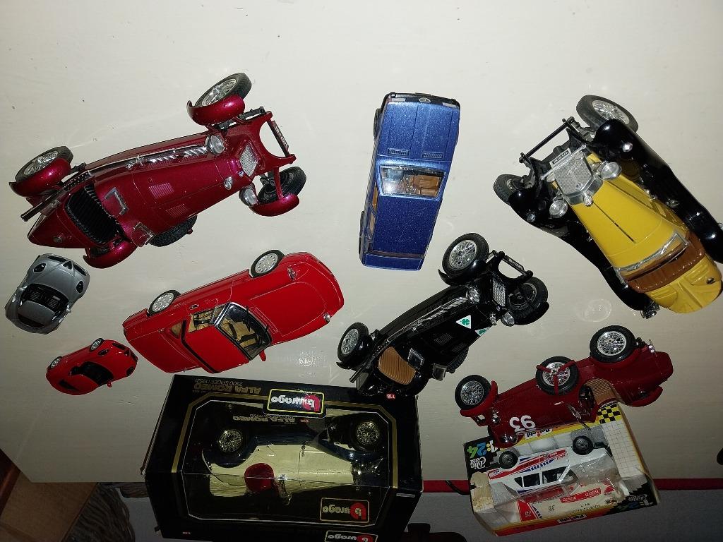 Mooi lot schaalmodellen alfa romeo, Ophalen of Verzenden