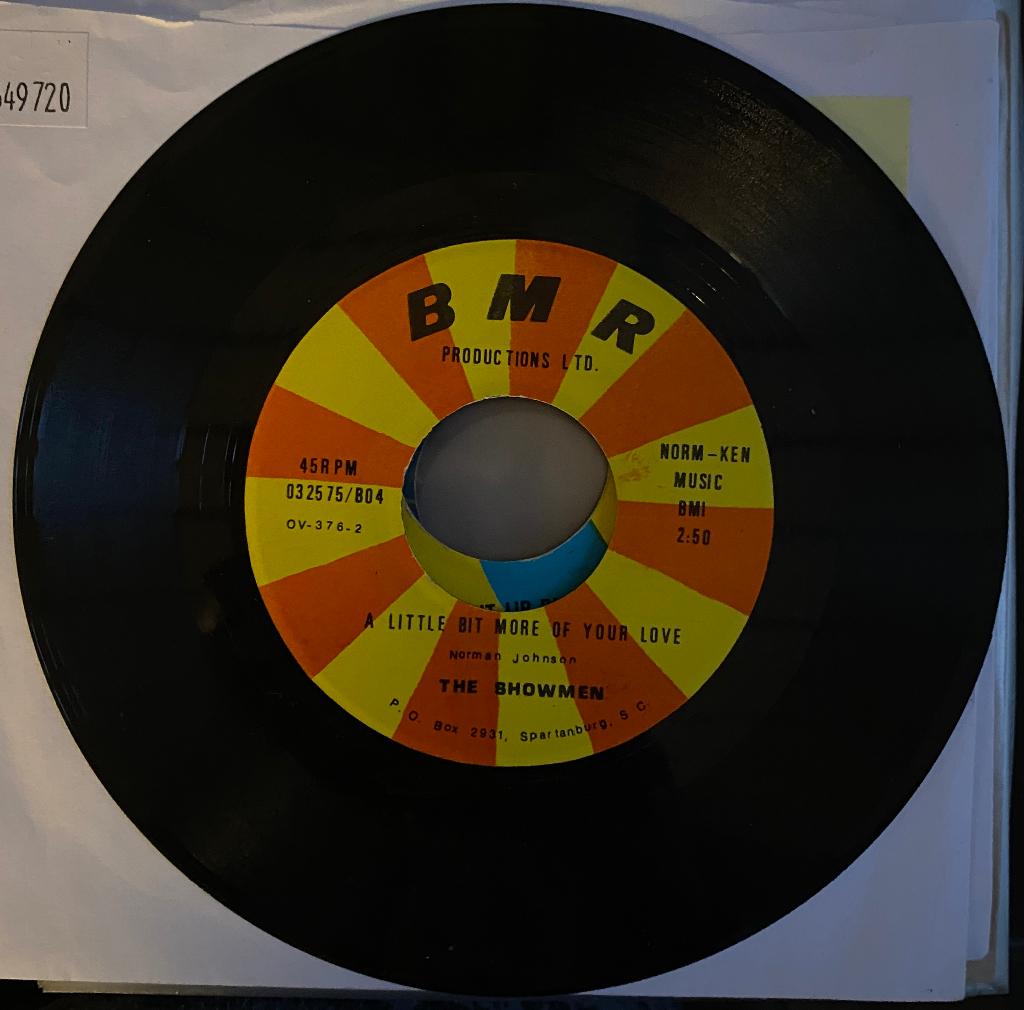 De Showmen-vallei van de liefde, Cd's en Dvd's, Vinyl | R&B en Soul, Funk, Originele persing, 7 inch, Ophalen of Verzenden