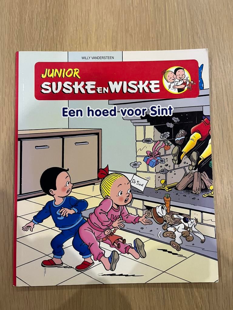 Junior Suske en Wiske - Een hoed voor Sint (leesboekje), Ophalen of Verzenden, Suske en Wiske, Boek of Spel