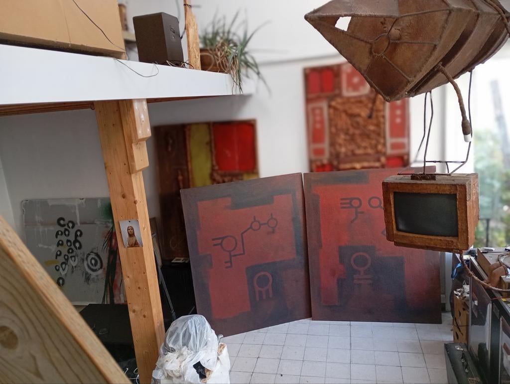 Peintures uniques de Mtess, Antiquités & Art, Enlèvement ou Envoi