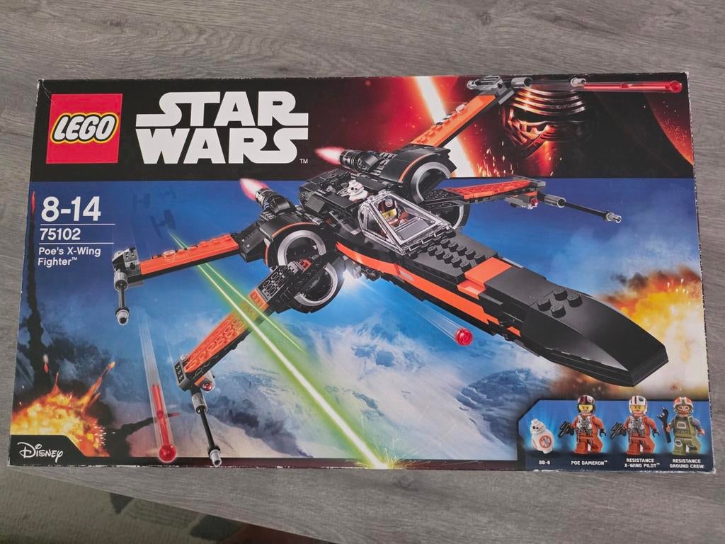 Lego STAR WARS 75102 Poe's X-Wing Fighter, Collections, Star Wars, Comme neuf, Enlèvement ou Envoi