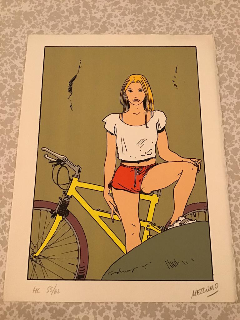 Sérigraphie Mezzomo Gilles, Livres, BD, Comme neuf