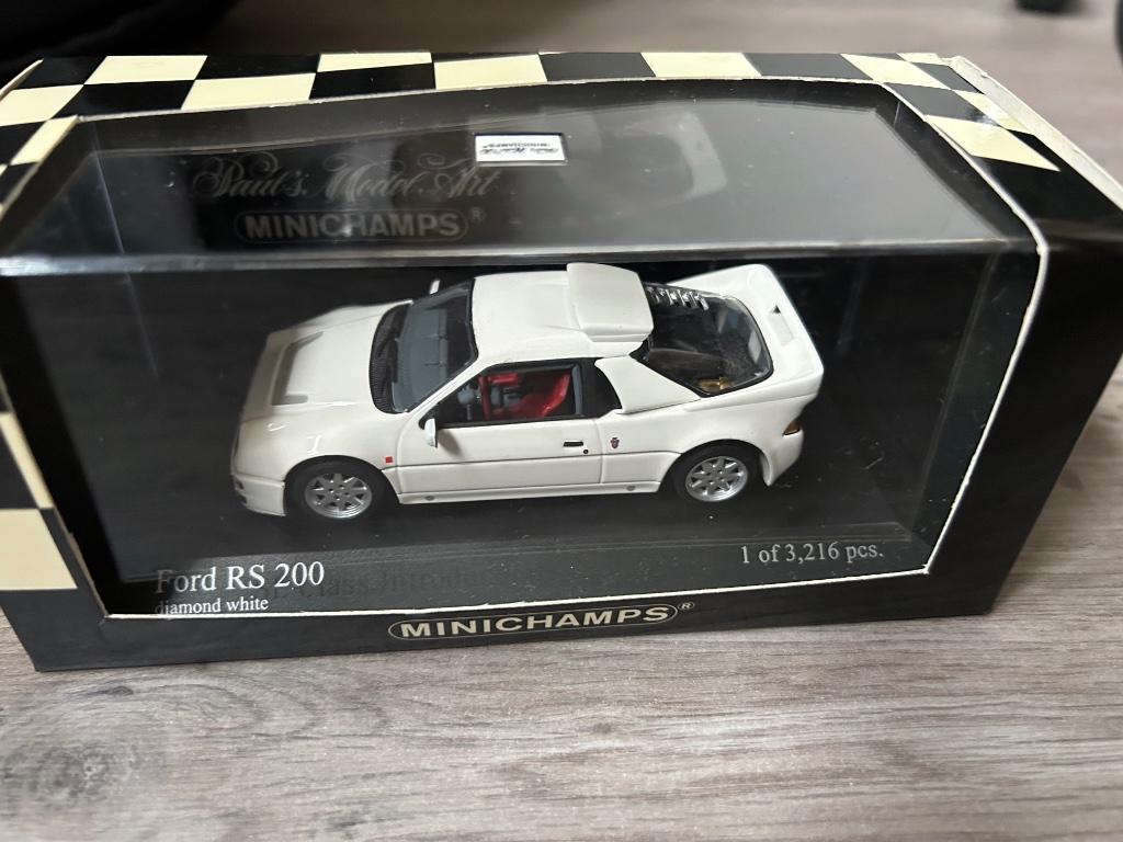 Ford RS200 - 1/43 - Minichamps, Enlèvement, Neuf, Voiture, MiniChamps