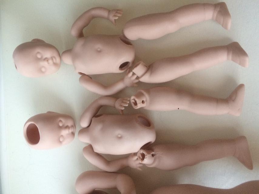 Porselein popjes om af te werken, Ophalen of Verzenden, Nieuw, Pop