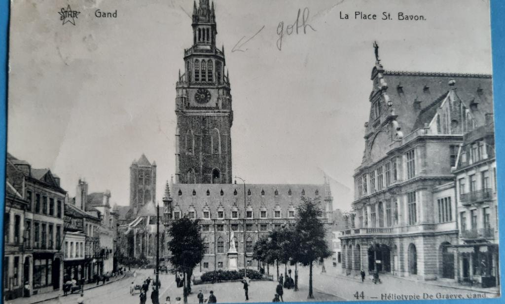 Gand SINT BAARSPLEIN place de Bavon, Enlèvement ou Envoi