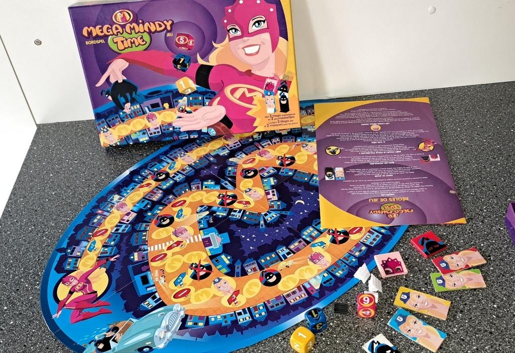 Mega mindy  time, Hobby & Loisirs créatifs, Jeux de société | Jeux de plateau, Enlèvement ou Envoi