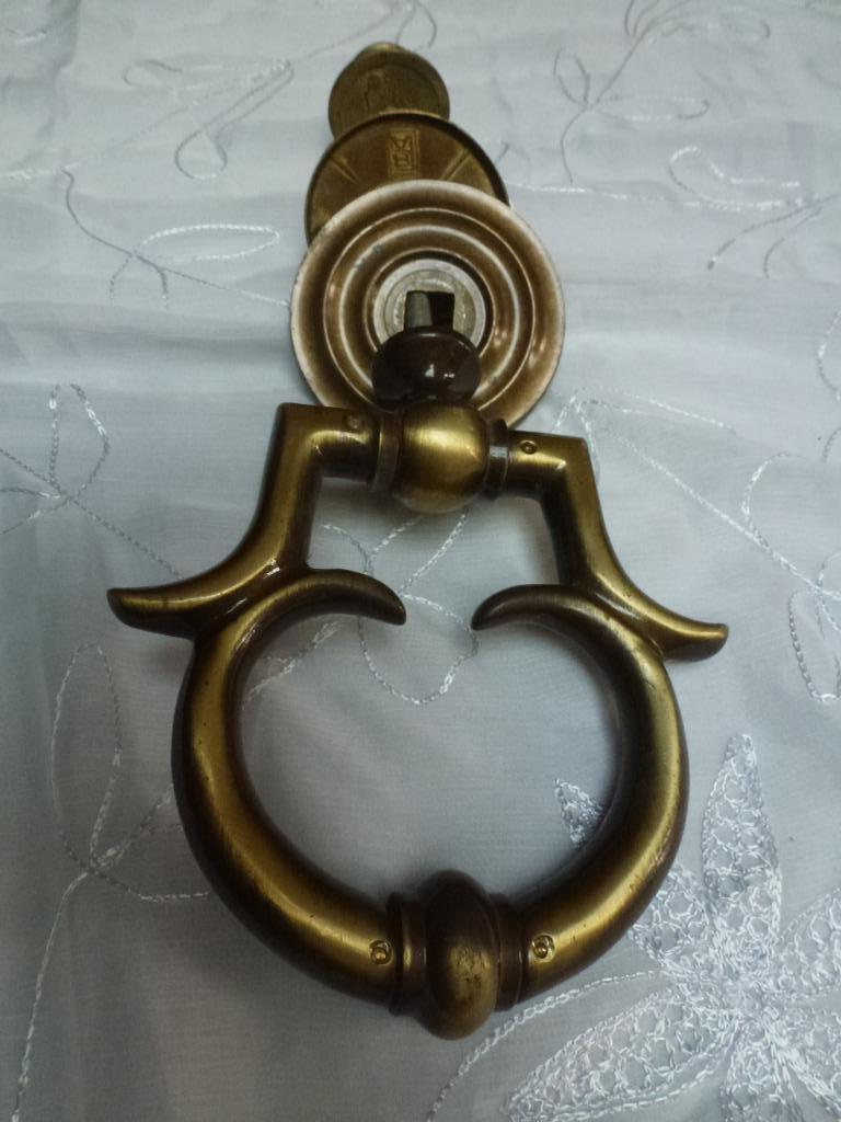 Vintage deur/ poortklopper, Doe-het-zelf en Bouw, Deuren en Vliegenramen, Ophalen of Verzenden, Zo goed als nieuw, Buitendeur