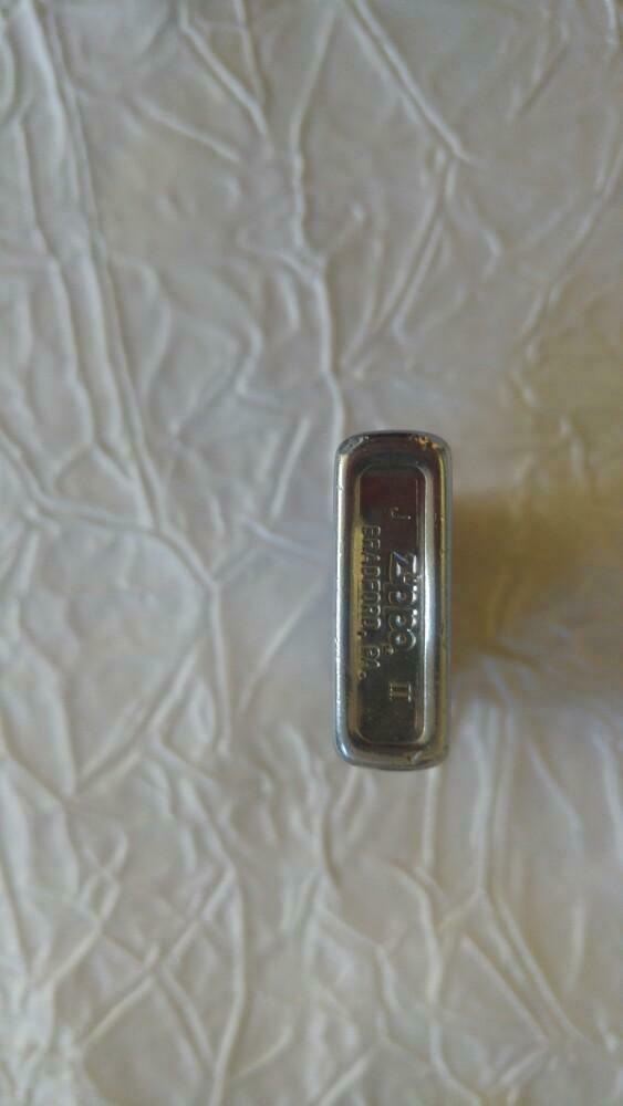 Aansteker Briquet Zippo J II  Slim Pin Striped, Ophalen of Verzenden, Gebruikt, Aansteker