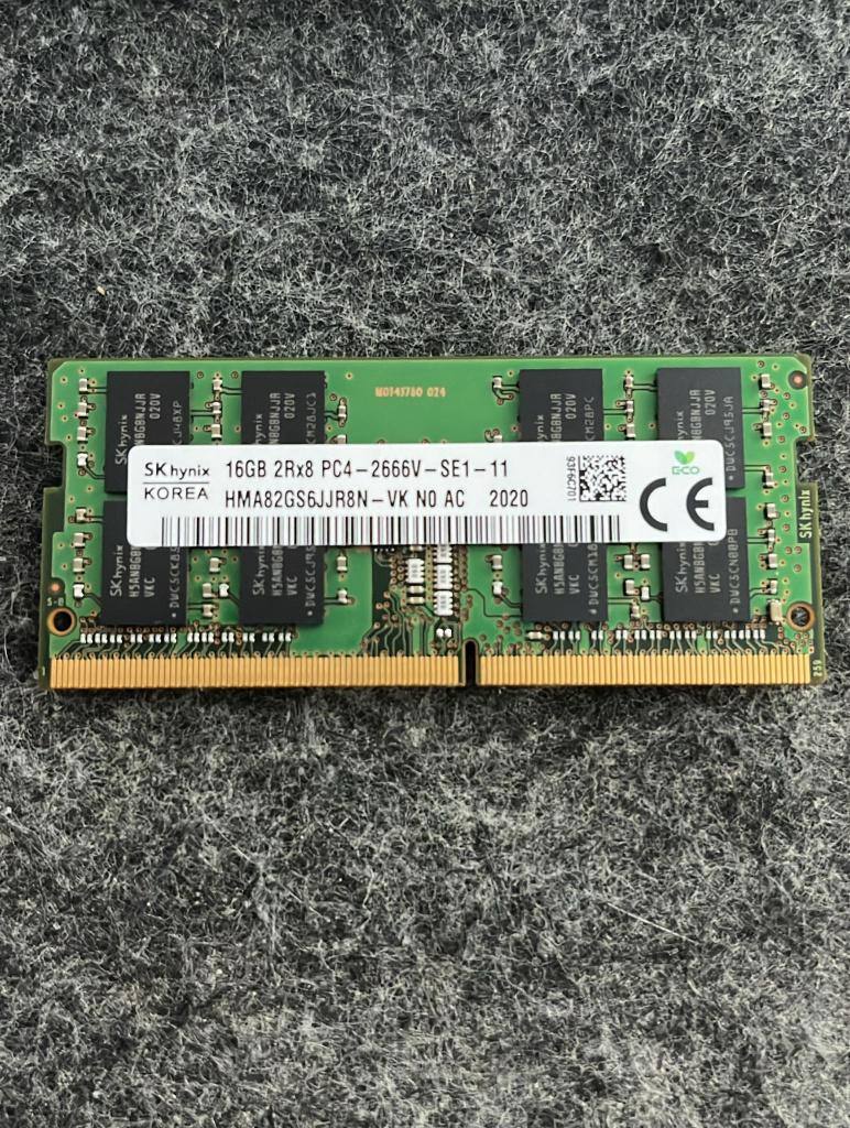 16GB DDR4 Laptop RAM (SK hynix) – 2666 MHz – SO-DIMM, Ophalen of Verzenden, Zo goed als nieuw, Sk hynix