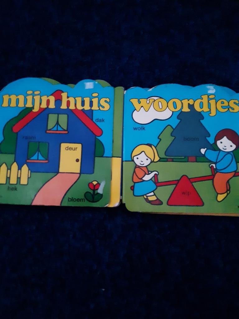 2 Kleuterboekjes ,flapboekjes,, Boeken, Ophalen, Gelezen, Uitklap-, Voel- of Ontdekboek, 3 tot 4 jaar