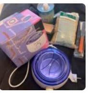 Pack Epilation cire tiede, Enlèvement, Comme neuf