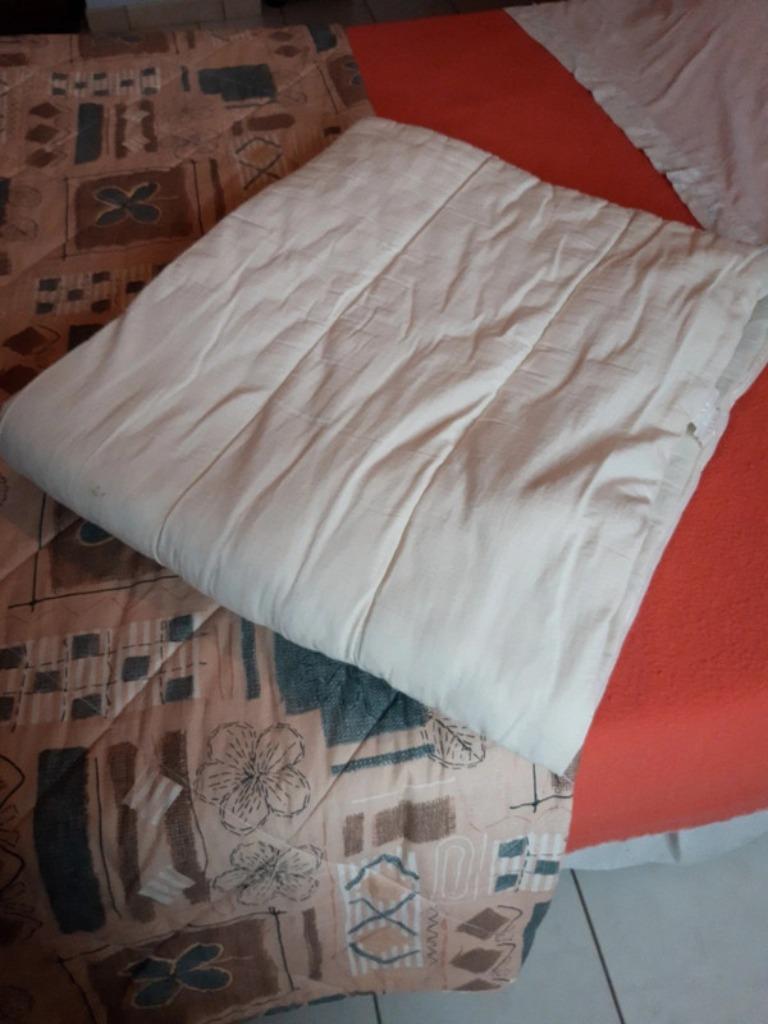 dekbed 1 persoon, Gebruikt, Jongetje of Meisje, Beige, Ophalen of Verzenden