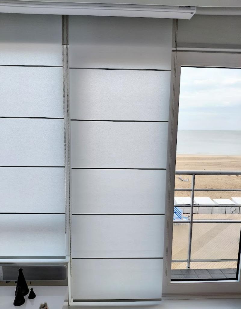 rolgordijn Luxaflex XL, Huis en Inrichting, Stoffering | Gordijnen en Lamellen, Gebruikt, 200 cm of meer, 50 tot 100 cm, Wit, Ophalen