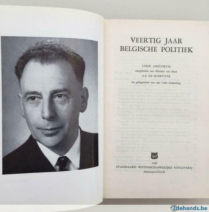 Minister De Schryver: Veertig jaar Belgische politiek, Gelezen