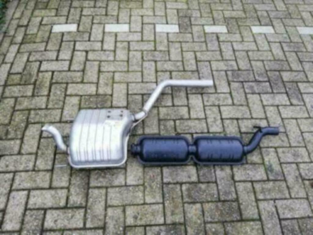 Uitlaat Mercedes C220 / C250 1993-1998 Diesel Achterdemper, Auto-onderdelen, Ophalen of Verzenden, Nieuw