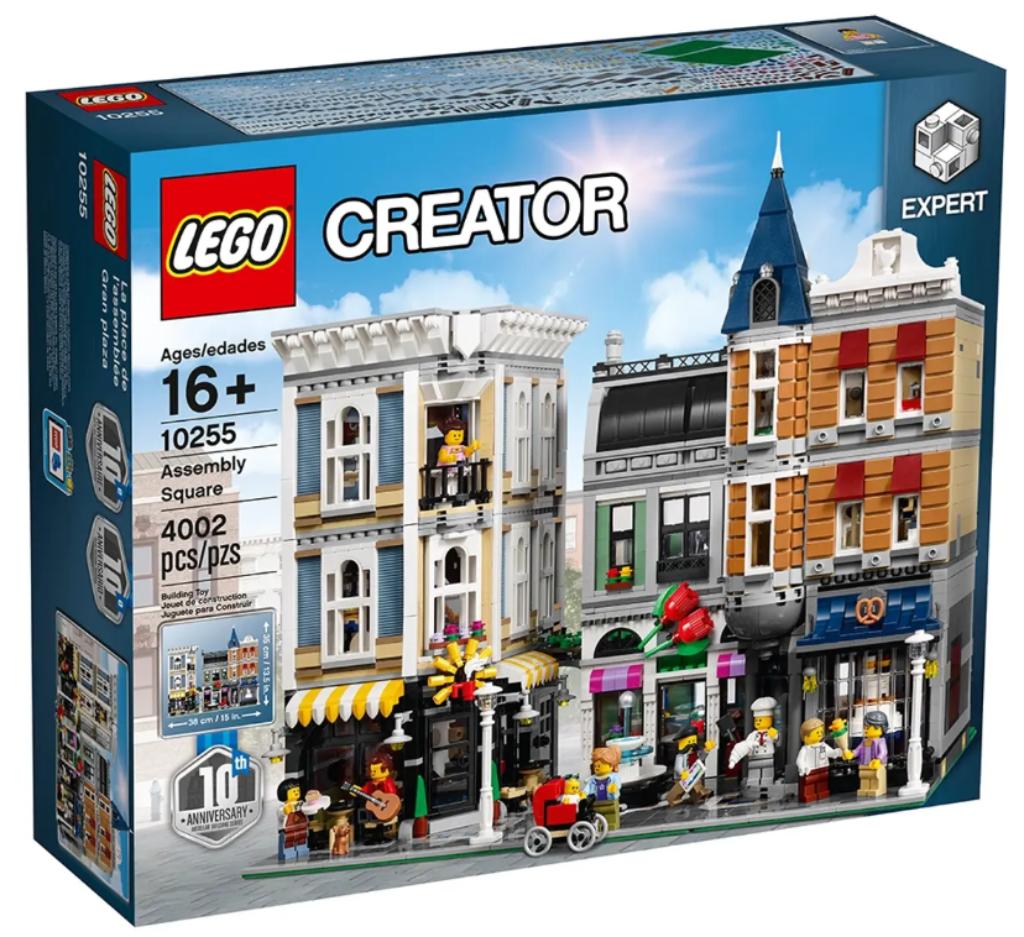 Assembly Square (10255) Volledig nieuw/sealed, Kinderen en Baby's, Speelgoed | Duplo en Lego, Ophalen of Verzenden, Nieuw, Complete set