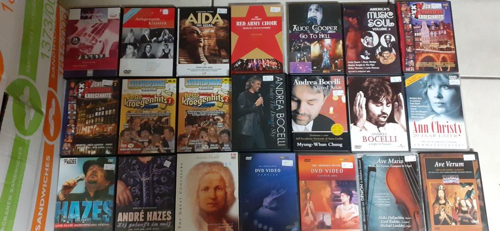 Muziek dvd's, Ophalen of Verzenden