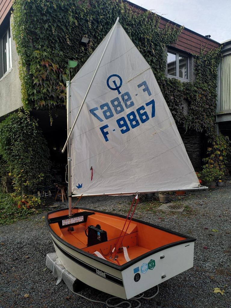 voilier optimist, Optimist, Enlèvement, Utilisé, Moins de 3 mètres