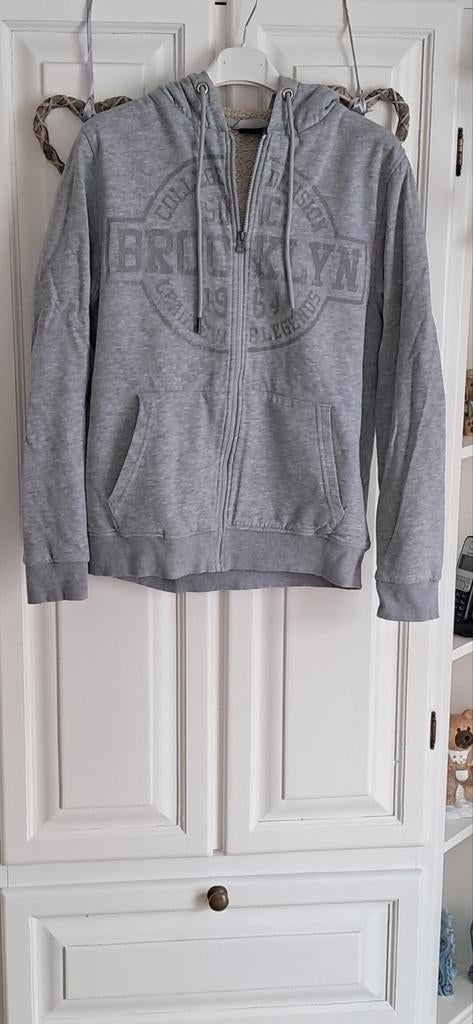 Warme mannen vest met kap, Andere, Maat 48/50 (M), Ophalen of Verzenden, Zo goed als nieuw