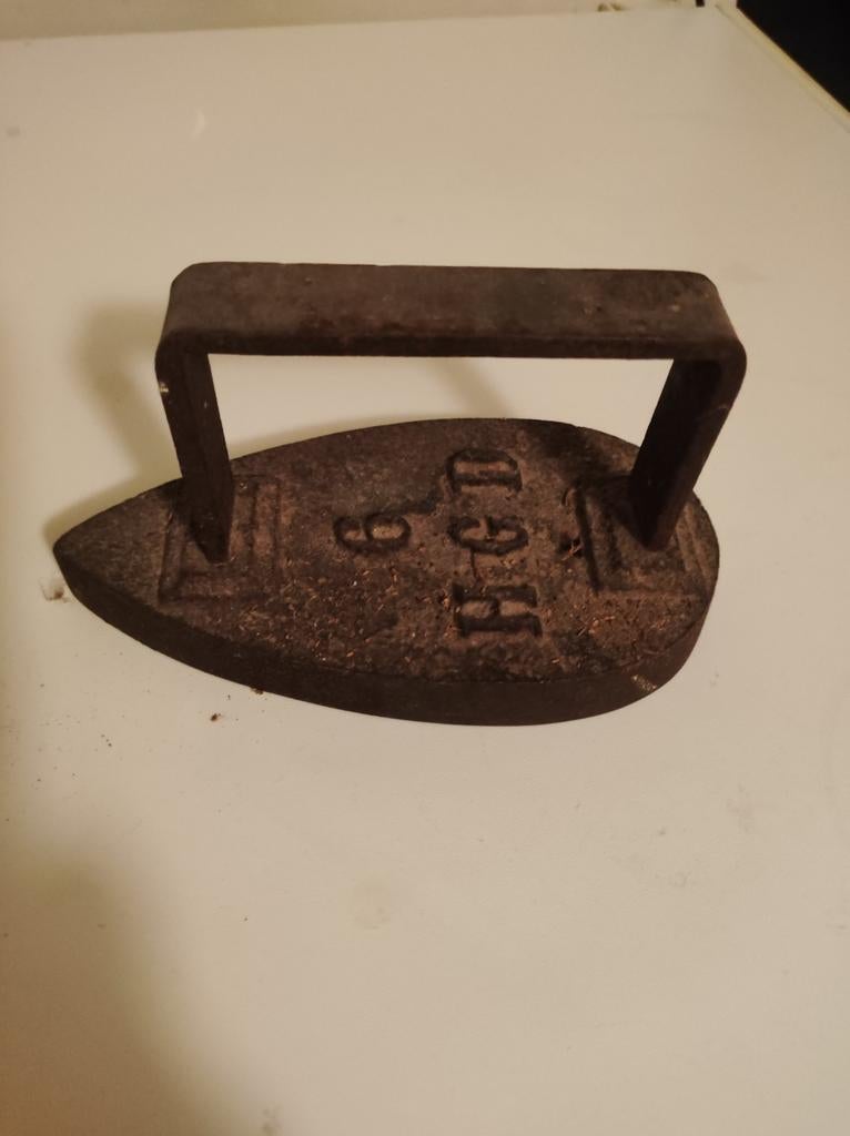 Ancien fer à repasser, Electroménager, Enlèvement, Utilisé