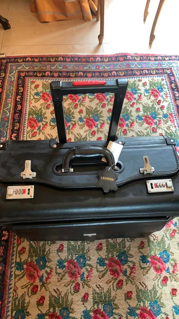 Attache case, Enlèvement, Neuf, Cuir, Roulettes