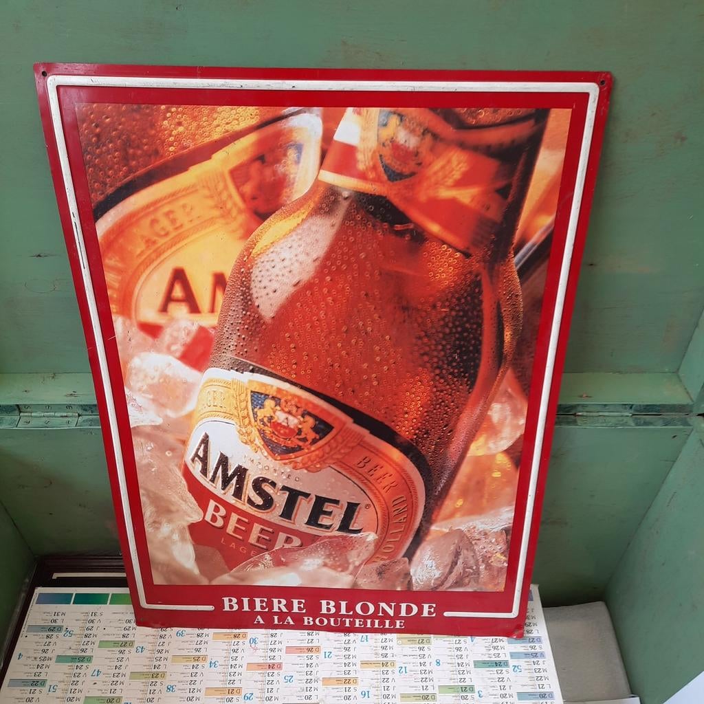 Amstel bier . In blik . 35 euro ., Ophalen of Verzenden, Zo goed als nieuw