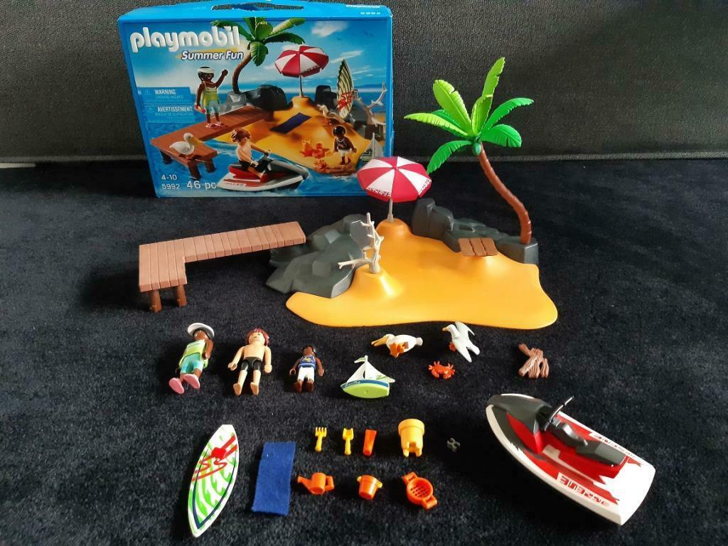 Playmobil 5992 (Vakantie eiland), Kinderen en Baby's, Speelgoed | Playmobil, Ophalen of Verzenden, Gebruikt