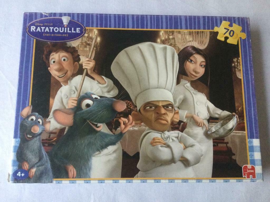 Puzzel Ratatouiile 70 stuks, Kinderen en Baby's, Speelgoed | Kinderpuzzels, Ophalen, Meer dan 50 stukjes, Gebruikt, 4 tot 6 jaar