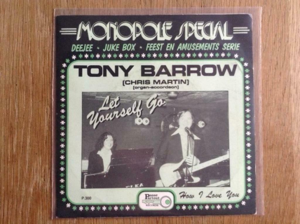 single tony barrow, Ophalen of Verzenden, Pop