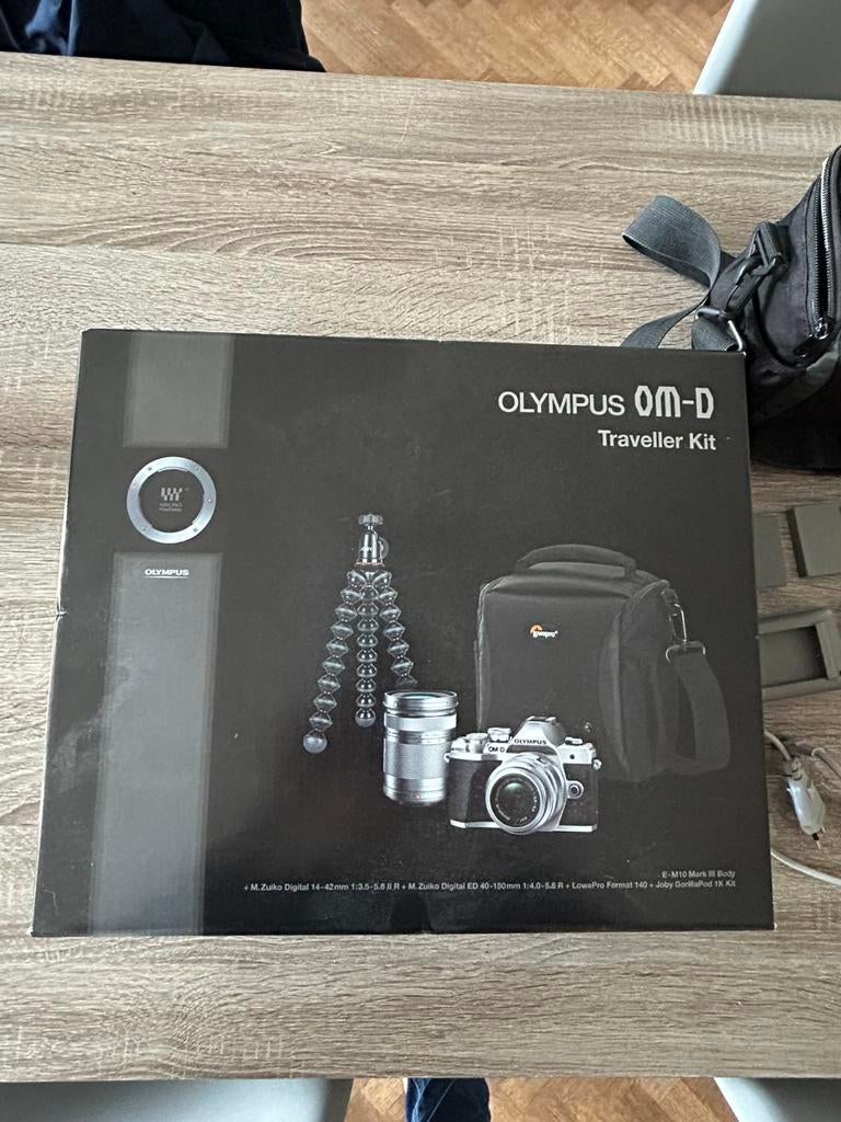 Olympus traveller kit camera, Ophalen of Verzenden, Gebruikt, Olympus