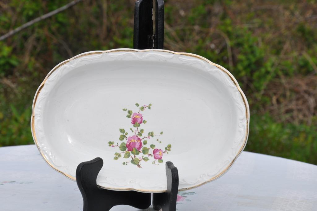 petit plat oval Digoin Sarreguemines, Ophalen of Verzenden