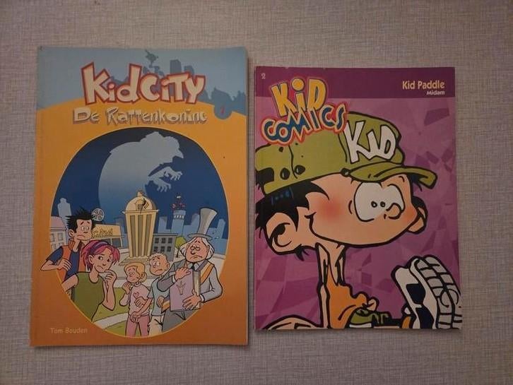 Kid comics en Kid city., Meerdere stripboeken, Ophalen of Verzenden, Zo goed als nieuw