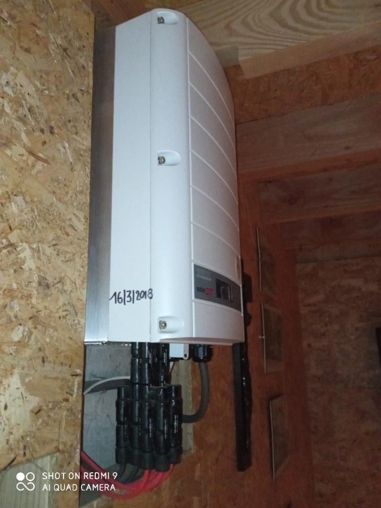 Omvormer SolarEdge, Ophalen, Gebruikt, Compleet systeem, 100 tot 200 wattpiek