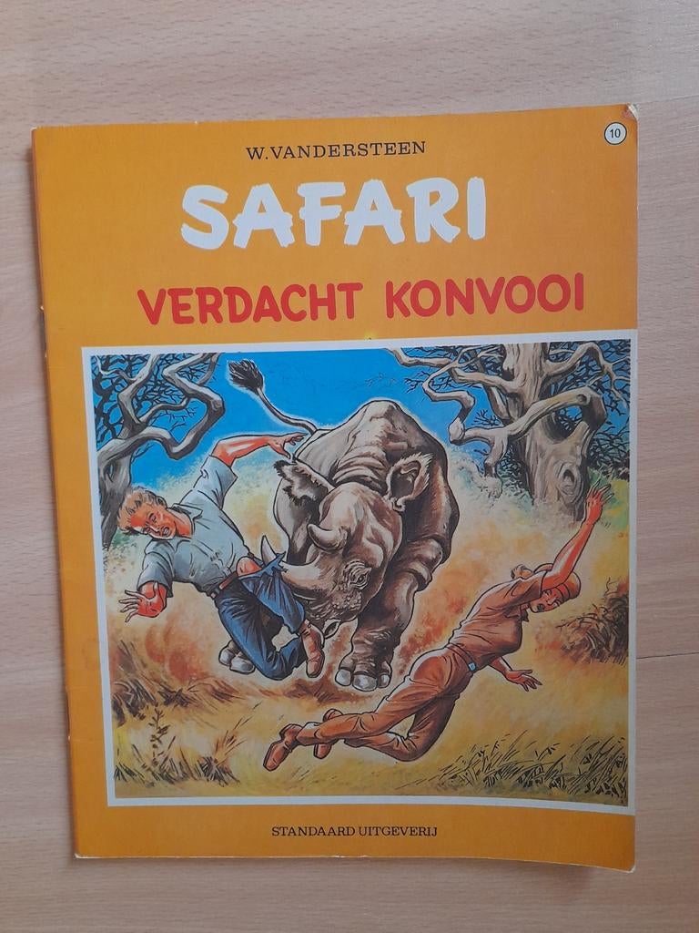 Safari nr 10 - verdacht konvooi -1e druk 1970, Boeken, Ophalen, Gelezen