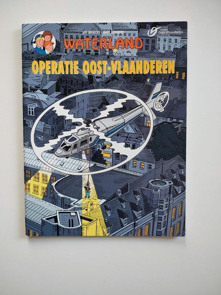 Waterland - Operatie Oost-Vlaanderen, Boeken, Eén stripboek, Ophalen of Verzenden, Zo goed als nieuw