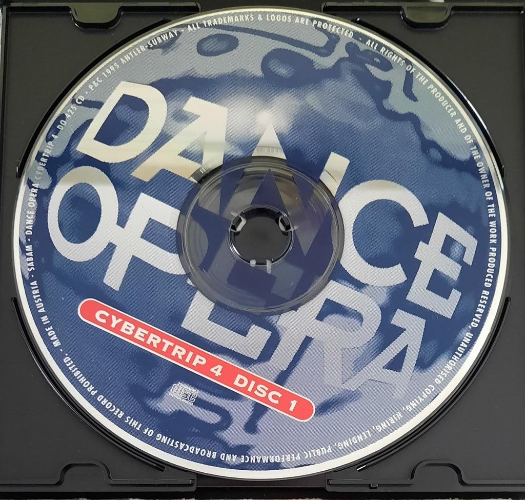 CD Dance Opera Cybertrip 4, Enlèvement ou Envoi, Comme neuf, Techno ou Trance