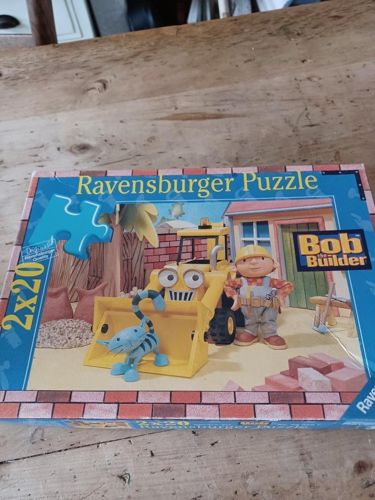 Puzzel 2x20 stukken BOB DE BOUWER, Kinderen en Baby's, Speelgoed | Kinderpuzzels, Ophalen of Verzenden