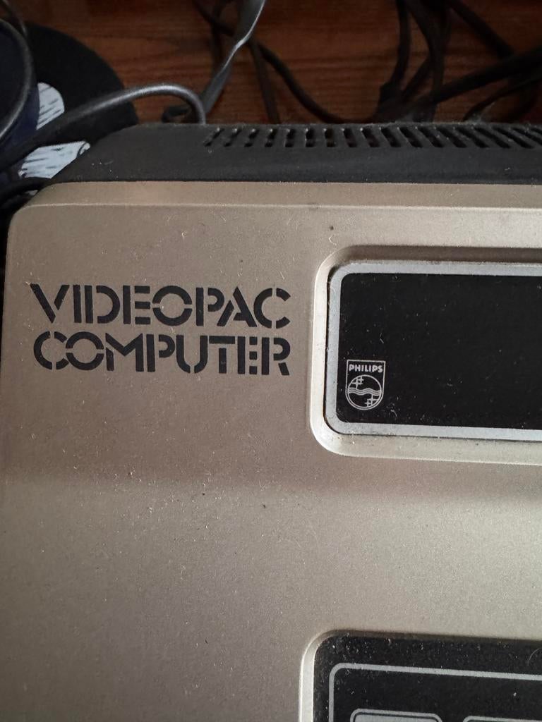 Videopac computer met 4 spelletjes te koop G7000, Ophalen, Gebruikt